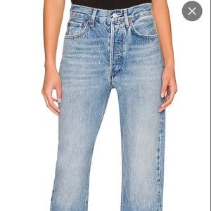 AGOLDE RILEY STRAIGHT LEG SIZE 23 JEANS
